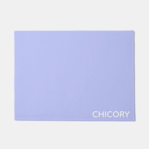 Paillasson Chicorée Nom de couleur bleu Fleur