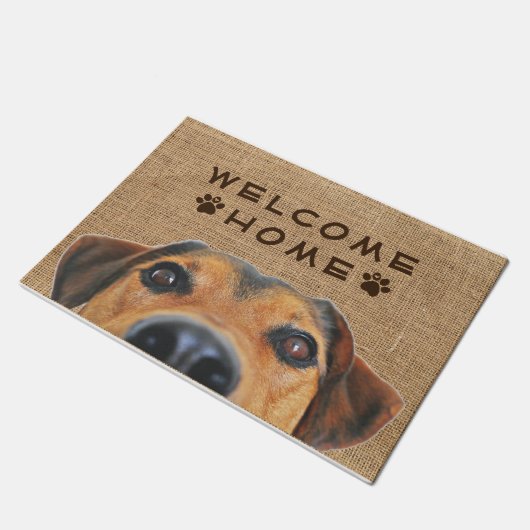 Paillasson Chien à visage mignon (Incliné)