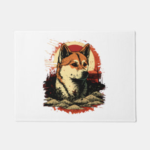 Paillasson Chien Akita Inu