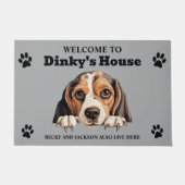 Paillasson Chien beagle (Devant)