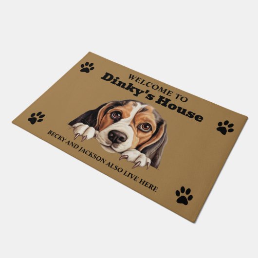 Paillasson Chien beagle (Incliné)