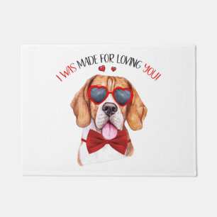 Paillasson Chien beagle fait pour vous aimer