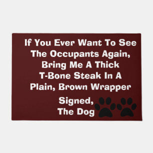 Paillasson Chien Blackmail Doormat