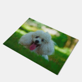 Paillasson Chien Caniche. (Incliné)