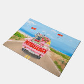 Paillasson Chien de la Saint-Valentin (Incliné)