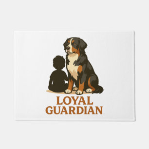 Paillasson Chien de montagne bernois Gardien loyal de la fami