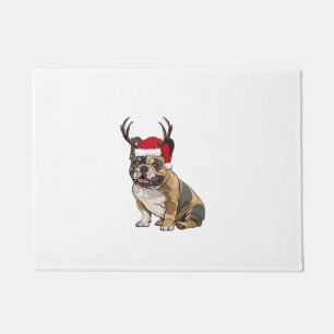 Paillasson Chien de Noël de Noël de Noël de Père Noël