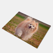 Paillasson Chien de Poméranie. (Incliné)