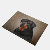Paillasson Chien de rottweiler (Incliné)