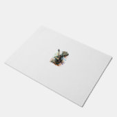 Paillasson Chien de Terrier roux à couche molle Jouant Electr (Incliné)