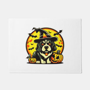 Paillasson Chien d'Halloween Lowchen