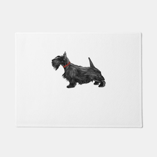 Paillasson Chien écossais de Terrier (Devant)