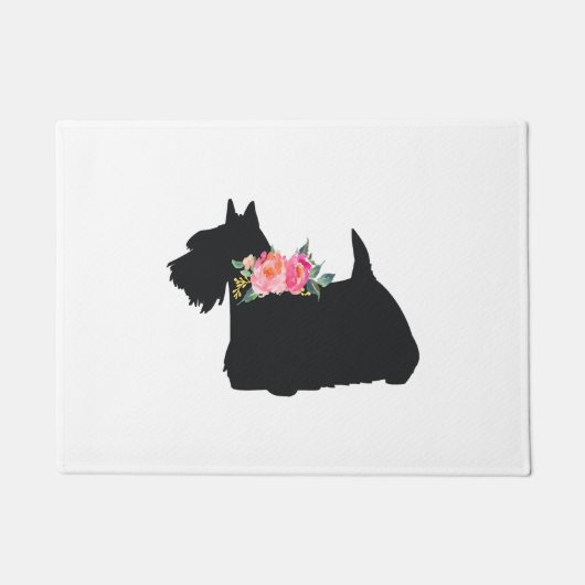 Paillasson Chien écossais Terrier Scottie (Devant)