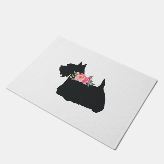 Paillasson Chien écossais Terrier Scottie (Incliné)