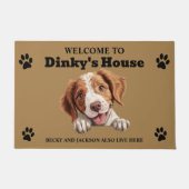 Paillasson Chien espagnol breton (Devant)