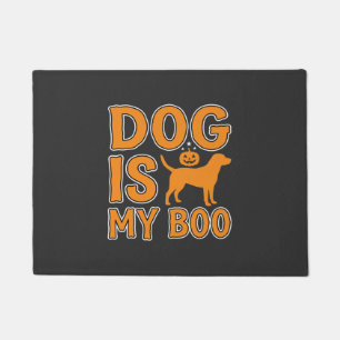 Paillasson Chien Est Mon Boo Halloween Chien