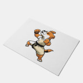 Paillasson Chien Knows Karate transformé (Incliné)
