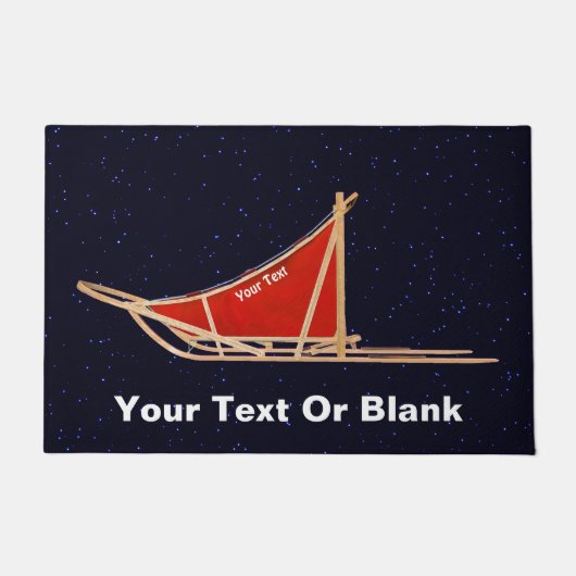 Paillasson Chien Sur Étoiles (Devant)