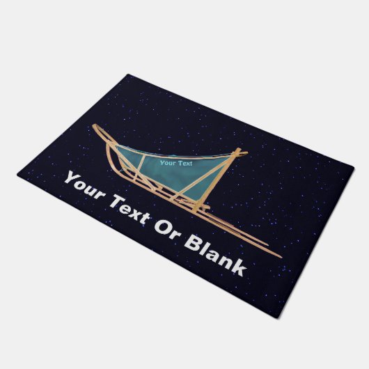 Paillasson Chien Sur Étoiles (Incliné)