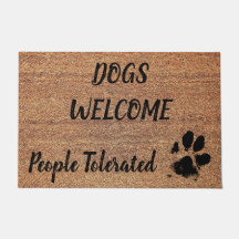 Chiens de bienvenue, Personnes Tolérées - Paw - Am