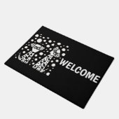 Paillasson Chiens et abrégé sur dalmatiens drôles taches (Incliné)