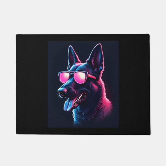 Paillasson Chiens Malinois belges T-shirt Malinois (Devant)