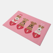 Paillasson Chiens Terrier de Valentine Welsh Wire Fox (Incliné)