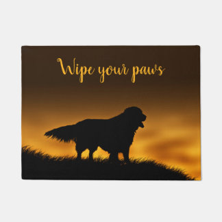 Paillasson Chiffon de golden retriever vos pattes