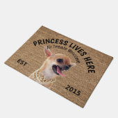 Paillasson Chihuahua en colère mat Amoureux des chiens person (Incliné)