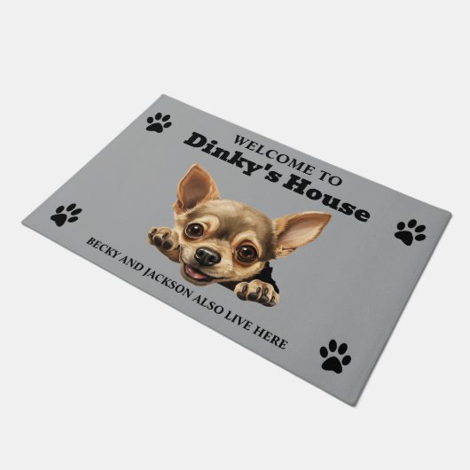 Paillasson Chihuahua mignon (Incliné)