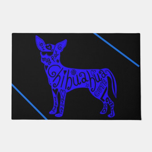 PAILLASSON "CHIHUAHUA" PORTE MAT ! DOORMAT (Devant)
