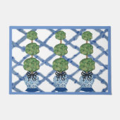 Paillasson Chinoiserie Blue Ginger Jars Porte de bienvenue (Devant)