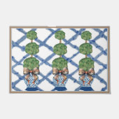 Paillasson Chinoiserie Blue Ginger Jars Porte de bienvenue (Devant)