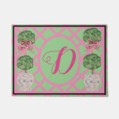 Paillasson Chinoiserie Ginger Jar Jars Topiary Bienvenue (Devant)