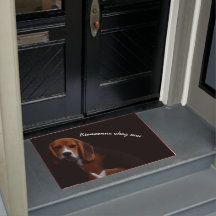 Paillasson chiot beagle