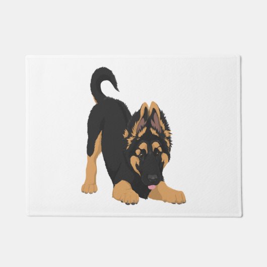 Paillasson Chiot berger allemand (Devant)