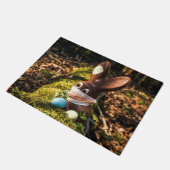 Paillasson Chocolat Corona Lapin de Pâques (Incliné)