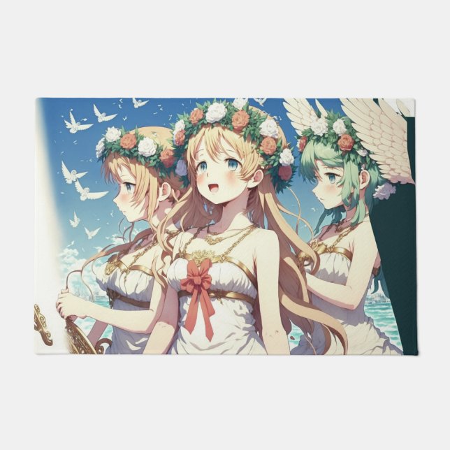 Paillasson Choeur d'anime (Devant)