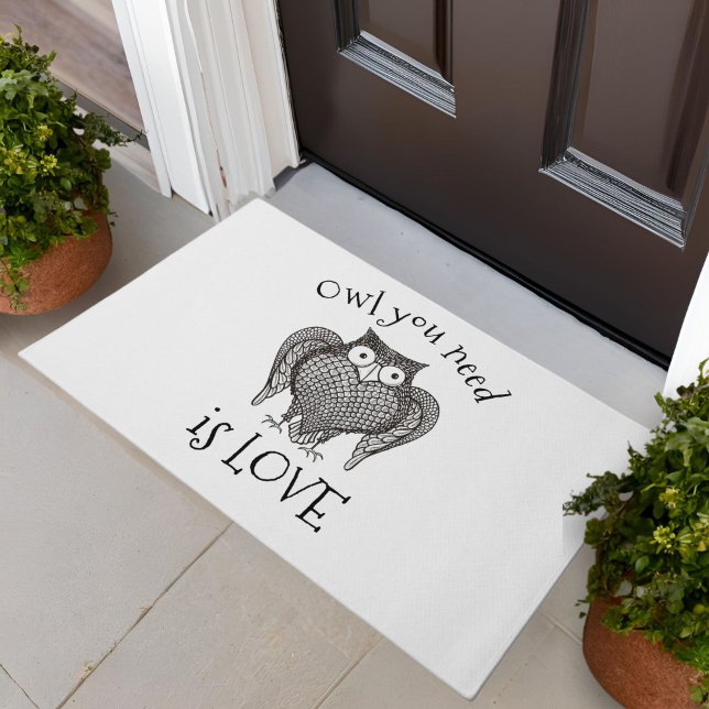 Paillasson Chouette dont vous avez besoin (Créateur téléchargé)