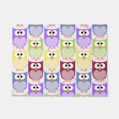 Paillasson Chouettes mignonnes, Chouette Motif, Chouettes pou (Devant)
