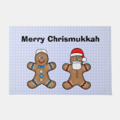 Paillasson Chrismukkah Gingerbread Hommes Porte Mat (Devant)