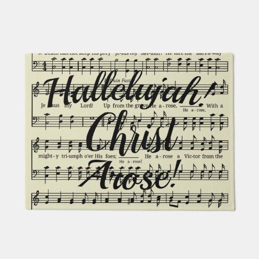 Paillasson Christ Arose (Devant)