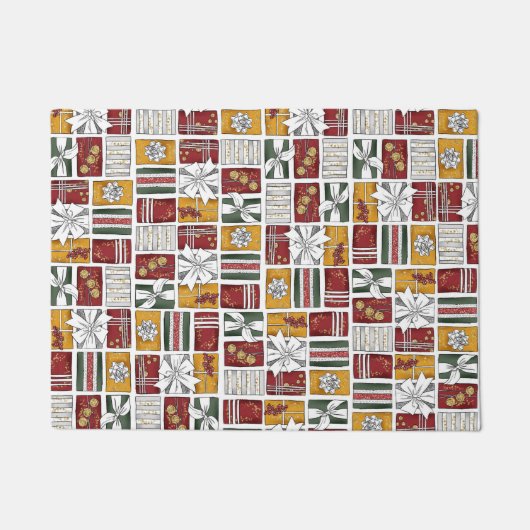 Paillasson Christmas Gifts With Bow (Devant)