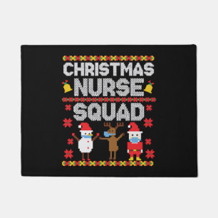 Paillasson Christmas Nurse Ugly Christmaser Vintage Christmas