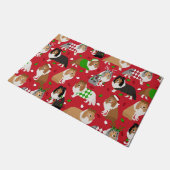 Paillasson Christmas Shelter Shetland Sheepdog (Incliné)