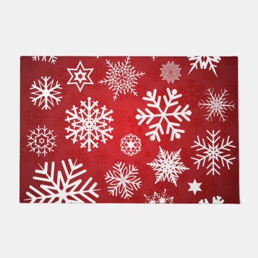 Paillasson Christmas Snowflakes (Devant)