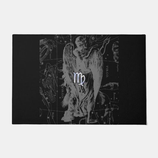 Paillasson Chrome comme Virgo Zodiac Connexion Hevelius (Devant)