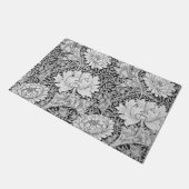 Paillasson Chrysanthème Gris, William Morris (Incliné)