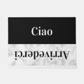 Paillasson Ciao - salutations en italien no2 Doormat (Devant)