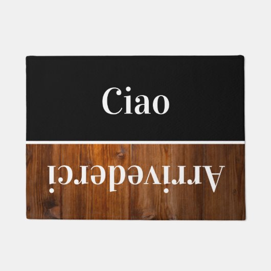 Paillasson Ciao   - salutations en italien no3 Doormat (Devant)